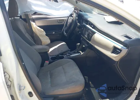 2016 Toyota Corolla Le z USA, uszkodzony, nr VIN 2T1BURHE0GC486214